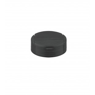 Tablecraft 10325 2.18 Inch Replacement Top for Shaker Perforated Black Plastic