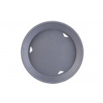 Tablecraft 137510GM 10 Inch Diameter Round Basket Heat Resistant Polypropylene Gunmetal Tablecraft 137510GM 10 Inch Diameter Round Basket Heat Resistant Polypropylene Gunmetal