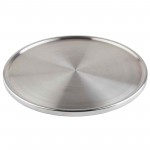 Tablecraft H820P 13 Inch Diameter Cake Plate with Stainless Steel Finish Tablecraft H820P 13 Inch Diameter Cake Plate with Stainless Steel Finish