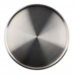 Tablecraft H820P 13 Inch Diameter Cake Plate with Stainless Steel Finish Tablecraft H820P 13 Inch Diameter Cake Plate with Stainless Steel Finish