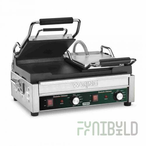 Waring WFG300K 20 Inch Dual Toasting Grill Electric for Sandwiches and Paninis