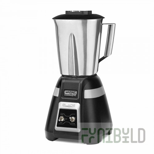 Waring BB300SE 48 Oz Stainless Steel Bar Blender 1 HP Electric with Toggle Switches