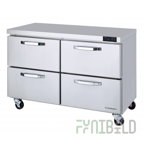 Blue Air BLUR48-D4-HC Undercounter Refrigerator Two-section 48-3/8