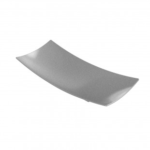 Tablecraft CW4076N 2-1/4 Quart Bowl for Cold Holding Rectangular Aluminum