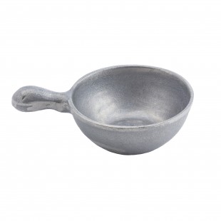Tablecraft CW3375MBS 18 Oz Soup Bowl with Handle Cast Aluminum Midnight Blue