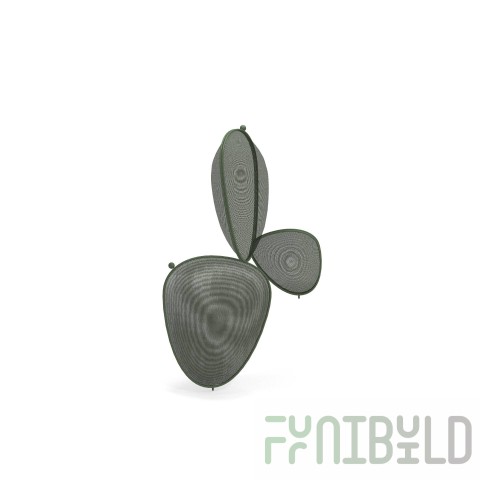 Emuamericas E1231-17 34 Inch Cactus Add-on Module E-coated Steel Military Green Finish