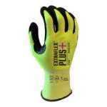 Armor Guys Extraflex Olympus 04-300-L Light Blue 13 Gauge A3 Gloves with Black HCT Microfoam Nitrile Palm Coating - Large