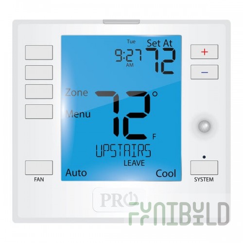 Pro1 700 Family Wireless Programmable Multi-Stage Digital PTAC Thermostat with Occupancy Sensor and Humidity Control T755WHO - 24V