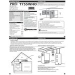 Pro1 700 Family Wireless Programmable Multi-Stage Digital PTAC Thermostat with Occupancy Sensor and Humidity Control T755WHO - 24V