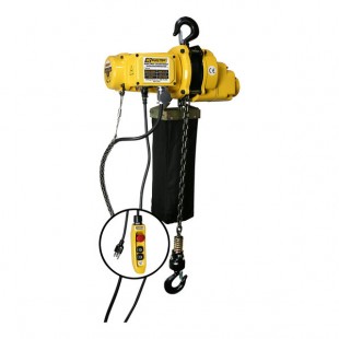 OZ Lifting Products 1 Ton Electric Chain Hoist with 20' Lift OZ2000EC-20 - 13 FPM, 115V