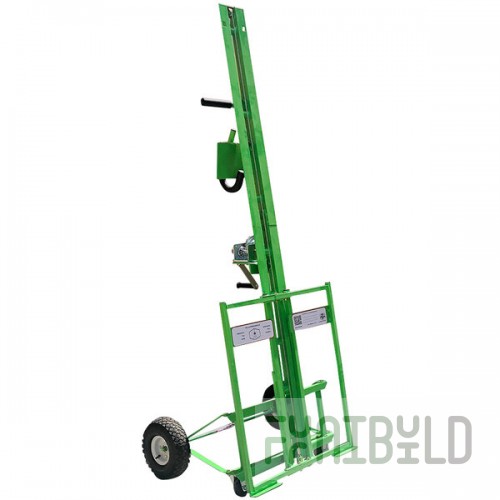Paragon Pro Manufacturing Solutions 150 lb. Panellift Hangpro Vertical Drywall Lift with Pneumatic Tires 100