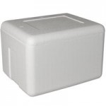 Insulated Shipping Box with Foam Cooler 16 1/2