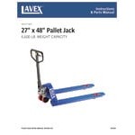 Lavex 481LPTRHDPIN Wheel Pin for 5,500 lb. and 6,600 lb. Pallet Jacks