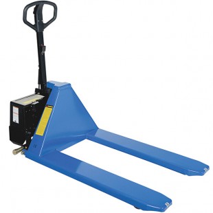 Vestil Battery-Powered Tote Lifter with 45 Vestil Battery-Powered Tote Lifter with 45
