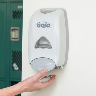 GOJO® 5150-06 FMX-12 1250 mL Dove Gray Manual Hand Soap Dispenser GOJO® 5150-06 FMX-12 1250 mL Dove Gray Manual Hand Soap Dispenser