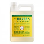 Mrs. Meyer's Clean Day 394966 33 oz. Honeysuckle Scented Hand Soap Refill - 6/Case