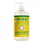 Mrs. Meyer's Clean Day 394966 33 oz. Honeysuckle Scented Hand Soap Refill - 6/Case