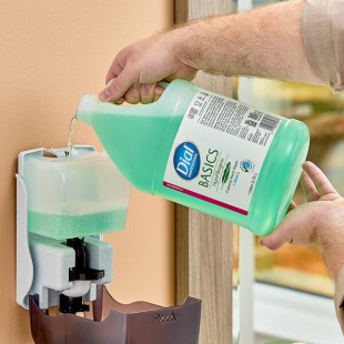 Dial Professional Basics DIA35438 1 Gallon Hypoallergenic Foaming Hand Wash Refill - 4/Case Dial Professional Basics DIA35438 1 Gallon Hypoallergenic Foaming Hand Wash Refill - 4/Case