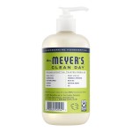 Mrs. Meyer's Clean Day 390068 12.5 oz. Lemon Verbena Scented Hand Soap with Pump - 6/Case Mrs. Meyer's Clean Day 390068 12.5 oz. Lemon Verbena Scented Hand Soap with Pump - 6/Case
