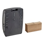 Lavex Translucent Black C-Fold / Multifold Paper Towel Dispenser with 4,000 Kraft M-Fold Paper Towels Lavex Translucent Black C-Fold / Multifold Paper Towel Dispenser with 4,000 Kraft M-Fold Paper Towels