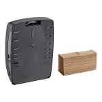 Lavex Translucent Black C-Fold / Multifold Paper Towel Dispenser with 4,000 Kraft M-Fold Paper Towels Lavex Translucent Black C-Fold / Multifold Paper Towel Dispenser with 4,000 Kraft M-Fold Paper Towels