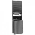 Bobrick B-274 ClassicSeries Multi Roll Toilet Tissue Dispenser with Controlled Delivery and Satin Finish