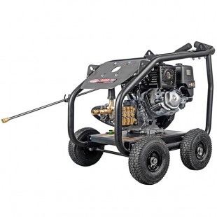 Simpson 65206 Super Pro 49-State Compliant Pressure Washer with Roll Cage, Honda Engine, and 50' Hose - 4,400 PSI; 4 GPM Simpson 65206 Super Pro 49-State Compliant Pressure Washer with Roll Cage, Honda Engine, and 50' Hose - 4,400 PSI; 4 GPM