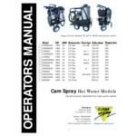 Cam Spray 1500SHDE Portable Diesel Fired Hot Water Pressure Washer - 1500 PSI; 3.0 GPM