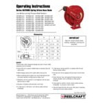 Reelcraft HD76100 OLP Series HD70000 3/8 Reelcraft HD76100 OLP Series HD70000 3/8