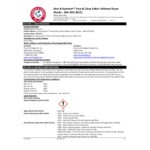 Arm & Hammer® 100-Count Free & Clear Dryer Sheets - 6/Case
