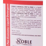 Noble 5 gallon / 640 oz. Economy Concentrated Pot & Pan Soap Noble 5 gallon / 640 oz. Economy Concentrated Pot & Pan Soap