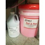 Noble 5 gallon / 640 oz. Economy Concentrated Pot & Pan Soap Noble 5 gallon / 640 oz. Economy Concentrated Pot & Pan Soap
