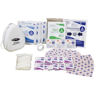 Kemp USA 10-103-S1 First Aid Supply Pack for Hip Packs