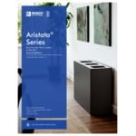 Busch Systems Aristata 100838 45 Gallon Western Breeze Composite Board Three Stream Decorative Cans and Bottles / Paper / Waste Receptacle Busch Systems Aristata 100838 45 Gallon Western Breeze Composite Board Three Stream Decorative Cans and Bottles / Paper / Waste Receptacle