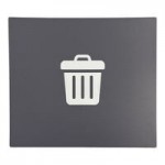 Commercial Zone Avante 55 Gallon Blue Polyethylene Square Indoor / Outdoor Modular Single-Stream Recycling Bin Commercial Zone Avante 55 Gallon Blue Polyethylene Square Indoor / Outdoor Modular Single-Stream Recycling Bin