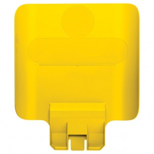 Rubbermaid® 2007907 Slim Jim Recycling Yellow Billboard