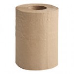 Lavex 2-Ply Natural Kraft Mini Center Pull Paper Towel Roll, 264 Feet / Roll - 6/Case