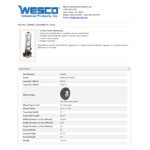 Wesco Industrial Products CobraPro Sr. 600 / 1,200 lb. Battery-Powered Convertible Hand Truck with 10