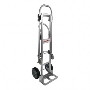 B&P Manufacturing S Series Senior 500 lb. Straight Back Convertible Hand Truck with Loop Handle and 10 B&P Manufacturing S Series Senior 500 lb. Straight Back Convertible Hand Truck with Loop Handle and 10