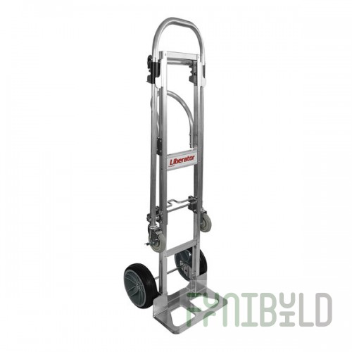 B&P Manufacturing S Series Senior 500 lb. Straight Back Convertible Hand Truck with Loop Handle and 10