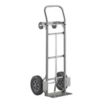 Lavex 500 lb. Gray 2-in-1 Convertible Hand Truck With 10