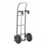 Lavex 500 lb. Gray 2-in-1 Convertible Hand Truck With 10
