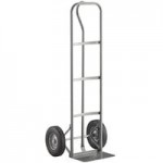 Lavex 500 lb. Gray 2-in-1 Convertible Hand Truck With 10