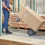 Lavex 500 lb. Gray 2-in-1 Convertible Hand Truck With 10