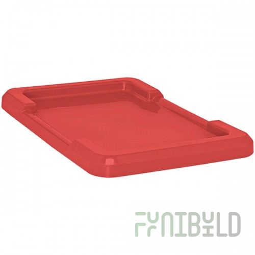 Quantum LID25168RD Red Lid for TUB2516-8 Cross Stack Tub