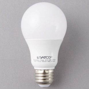 Satco S29830 6 Watt (40 Watt Equivalent) Frosted Warm White Multi-Directional LED Light Bulb - 120V (A19) Satco S29830 6 Watt (40 Watt Equivalent) Frosted Warm White Multi-Directional LED Light Bulb - 120V (A19)