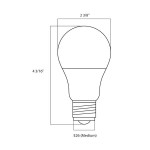 Satco S29830 6 Watt (40 Watt Equivalent) Frosted Warm White Multi-Directional LED Light Bulb - 120V (A19) Satco S29830 6 Watt (40 Watt Equivalent) Frosted Warm White Multi-Directional LED Light Bulb - 120V (A19)