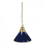 Holland Bar Stool BL1BRBurg Burgundy Pendant Light with Brass Finish - 120V