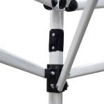 Caravan Canopy 21007800020 V-Series 2 10' x 10' Blue Slant Leg Instant Canopy