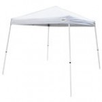 Caravan Canopy 21007800020 V-Series 2 10' x 10' Blue Slant Leg Instant Canopy